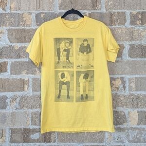 The 1975 I like it when you sleep Graphic Crewneck T-shirt Medium Unisex Yellow